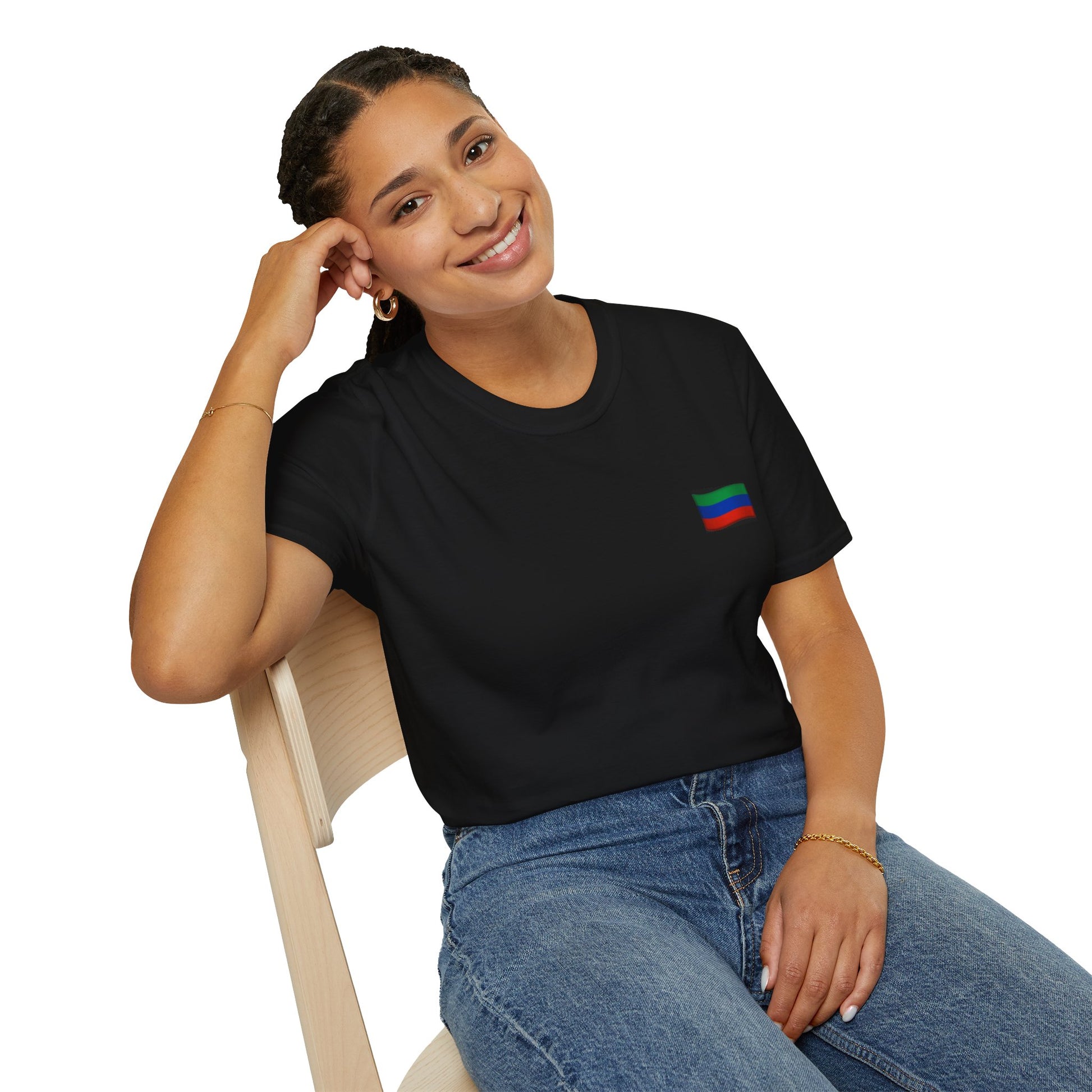DAGESTAN FLAG (small) Unisex T-Shirt