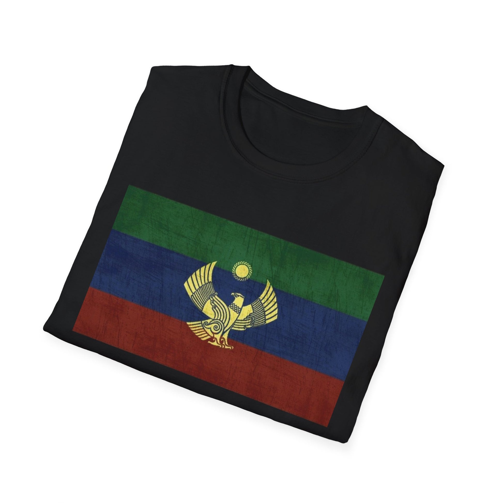 DAGESTAN Flag Graphic T-Shirt - Unisex