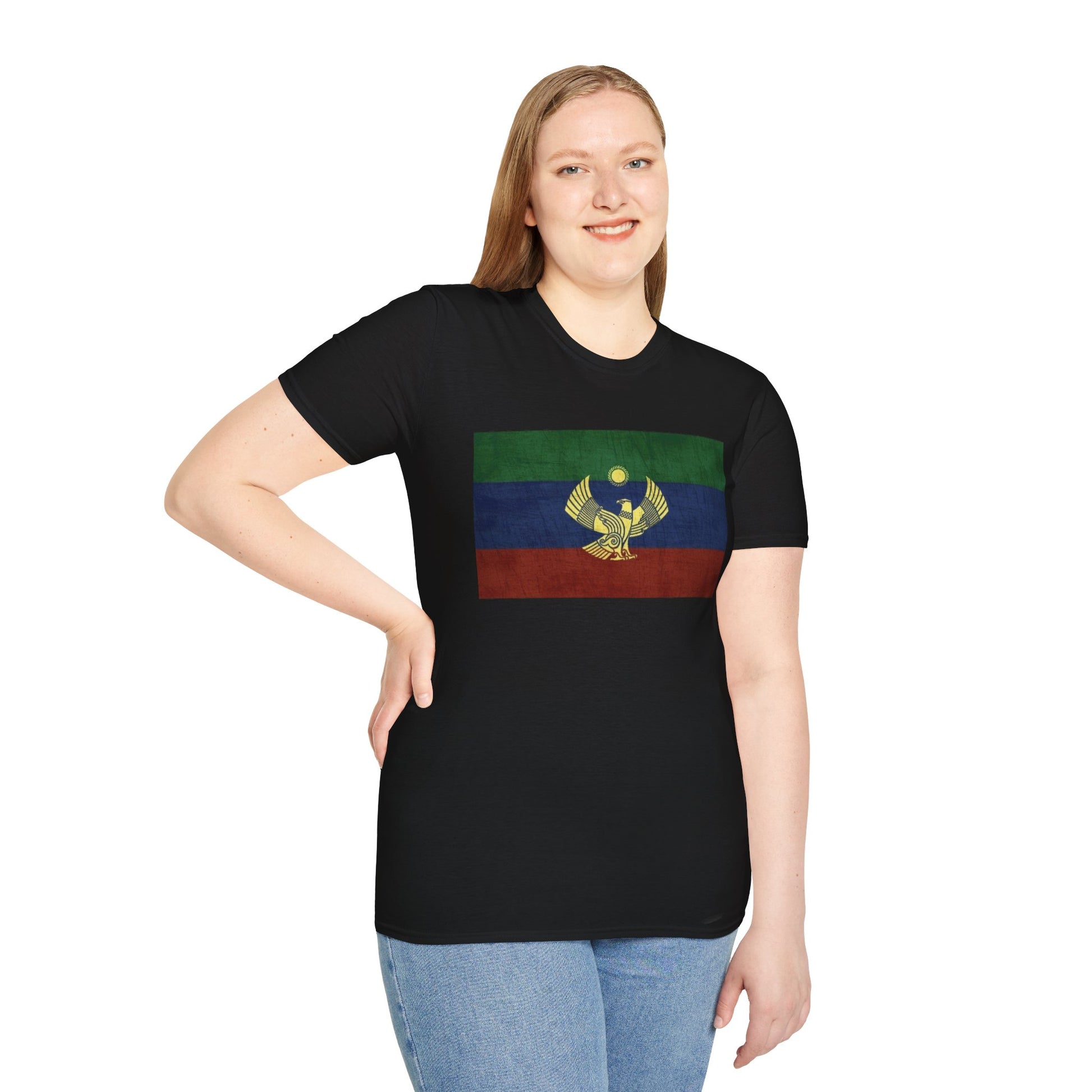 DAGESTAN Flag Graphic T-Shirt - Unisex