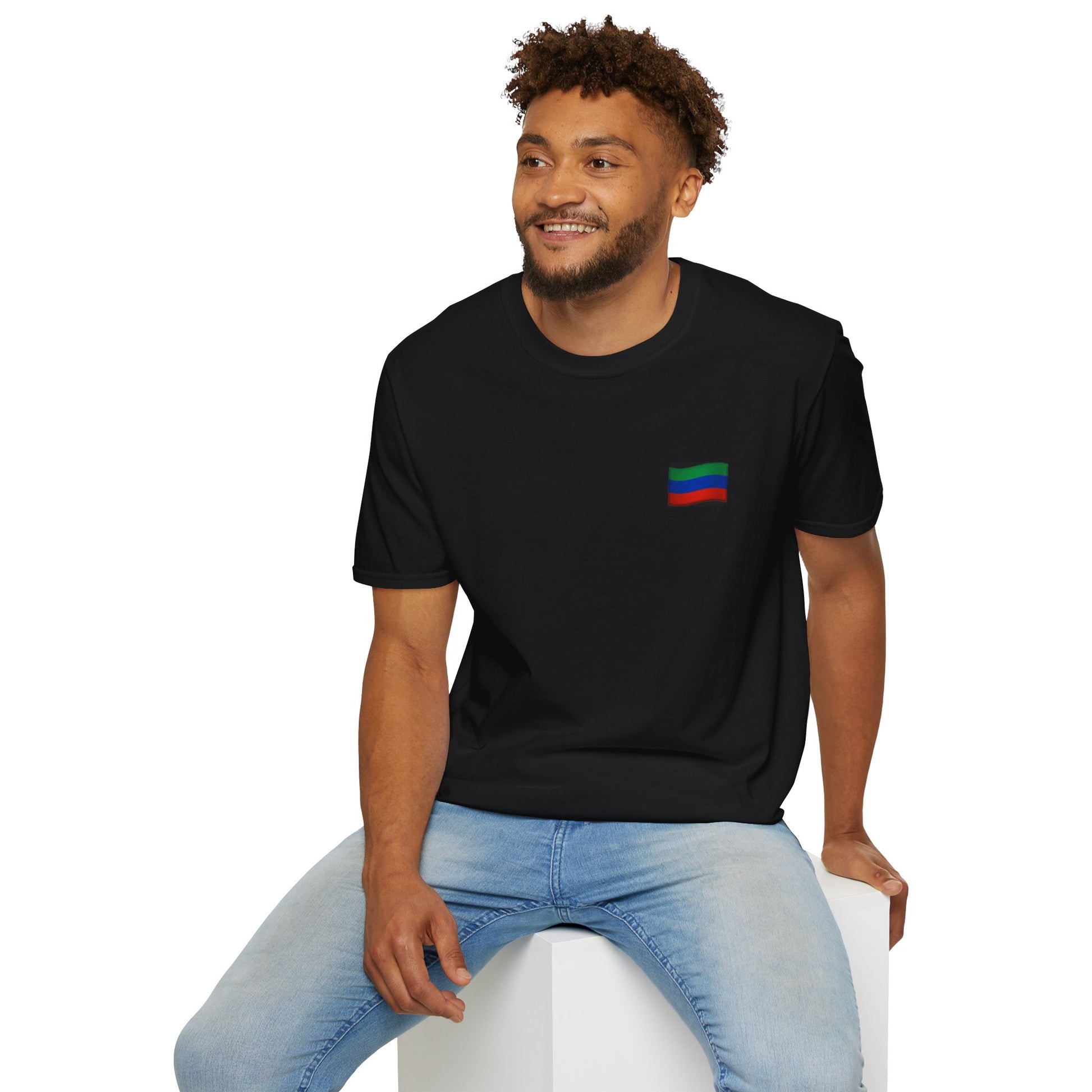DAGESTAN FLAG (small) Unisex T-Shirt