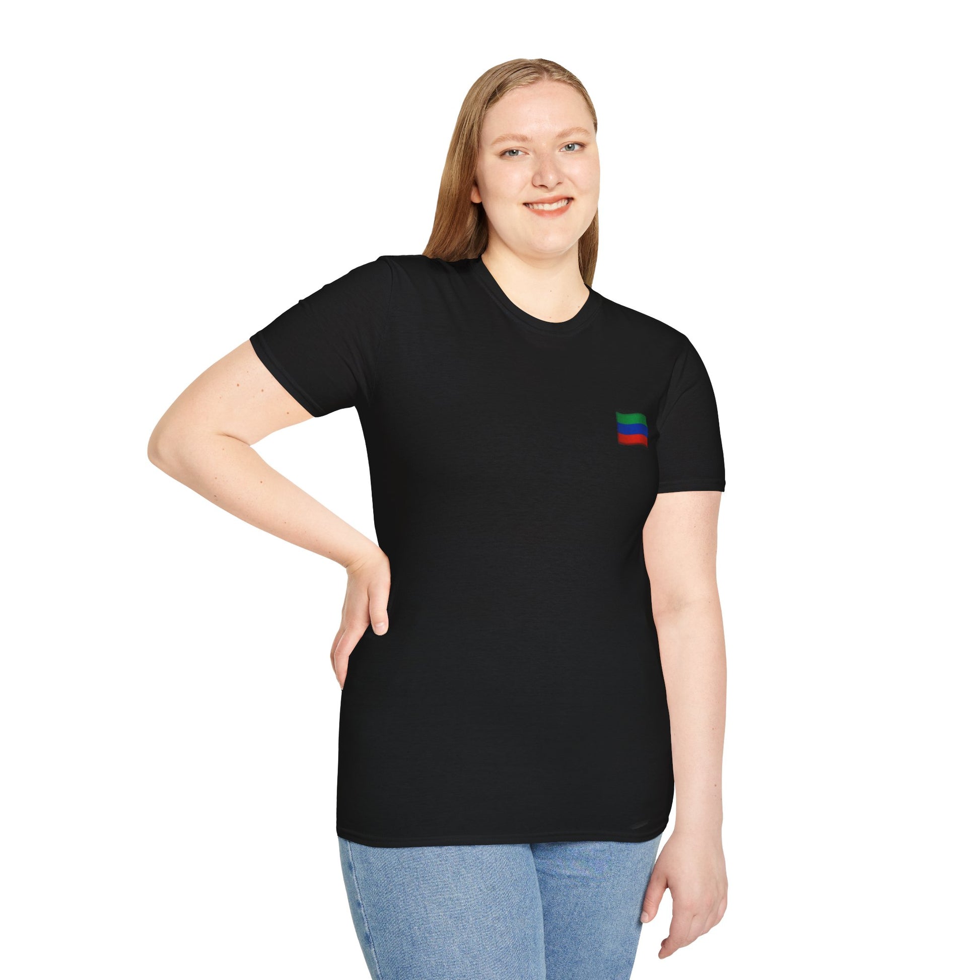DAGESTAN FLAG (small) Unisex T-Shirt