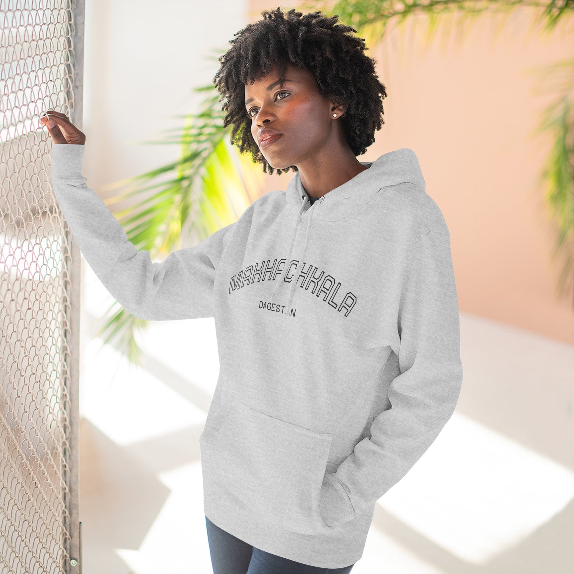Makhachkala, Dagestan - Fleece Hoodie